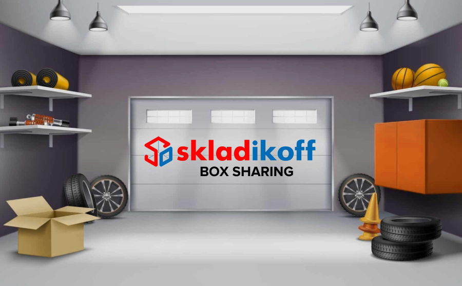 Правильное хранение вещей в гараже・Складикофф